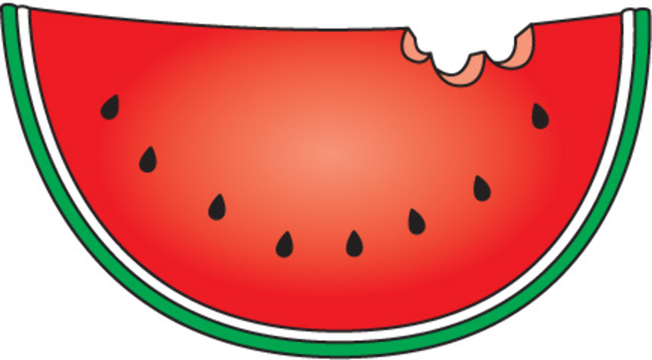 watermelon clipart seedless