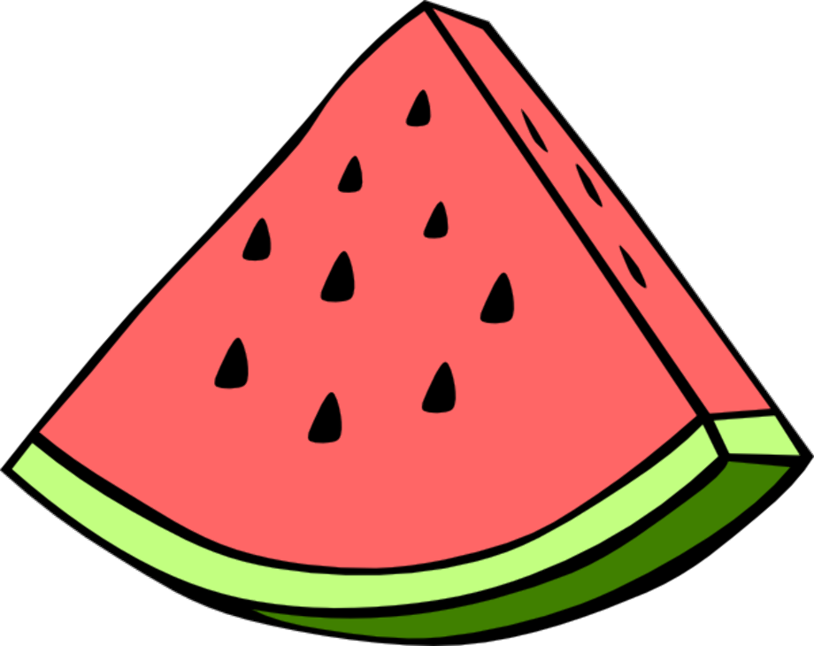 watermelon clipart vector