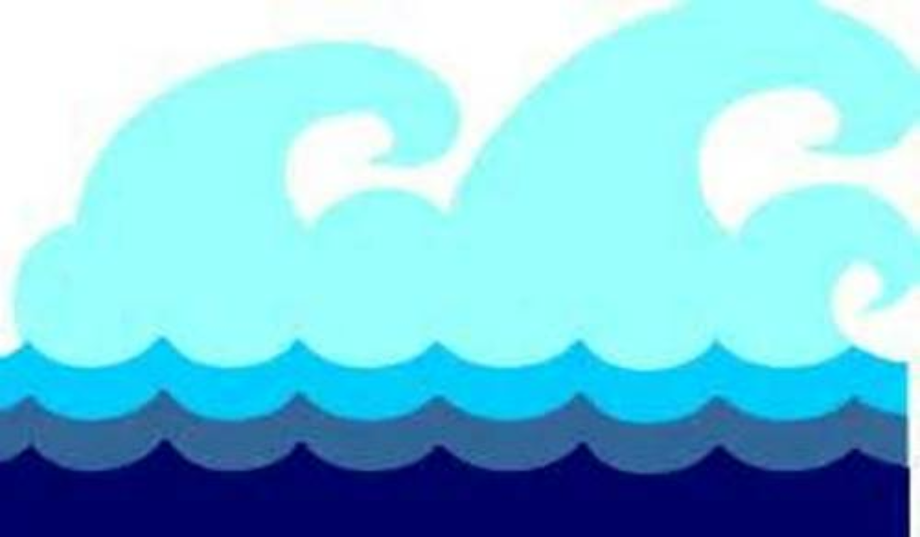 wave clipart cartoon