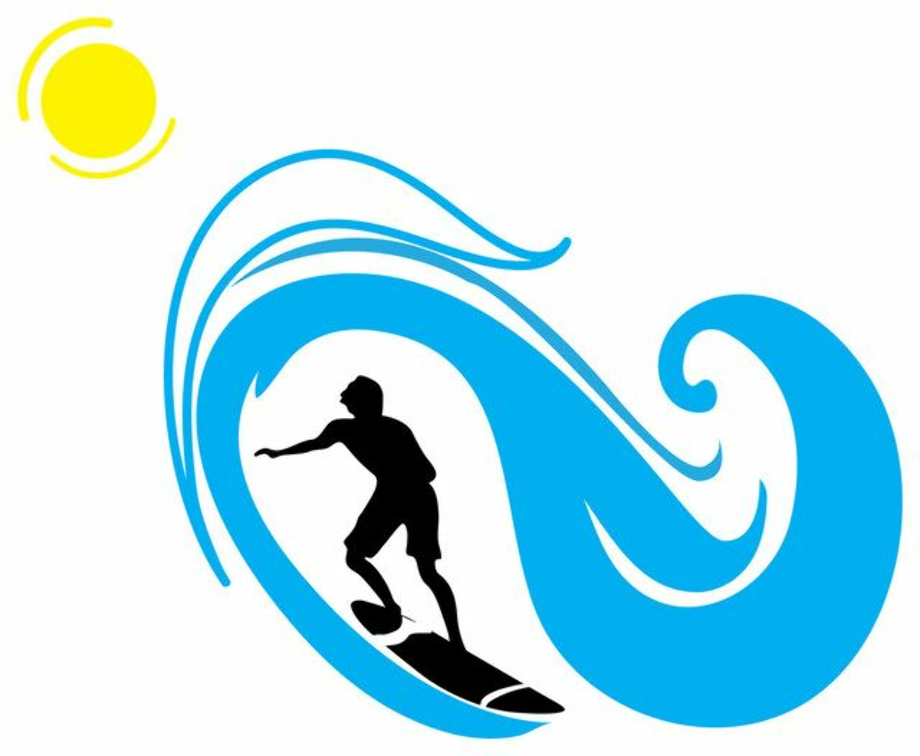 wave clipart surf