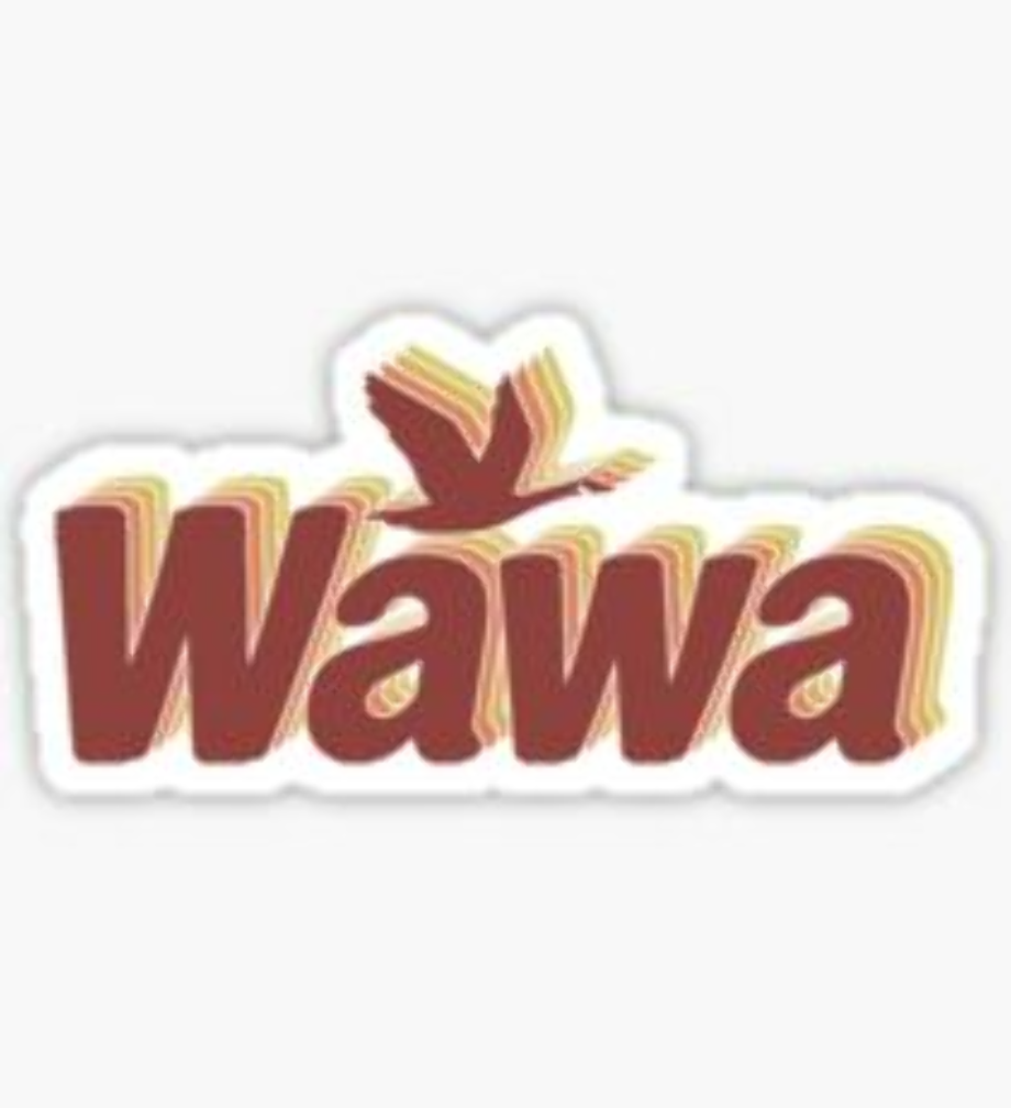 wawa logo sticker
