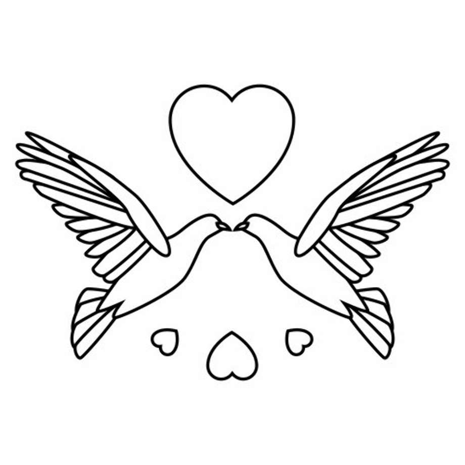 wedding clipart dove