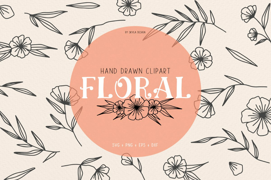 wedding clipart floral