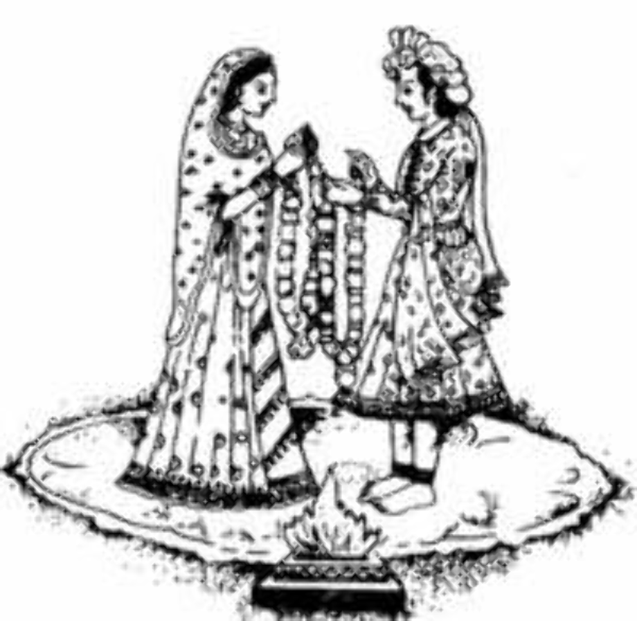bride clipart hindu