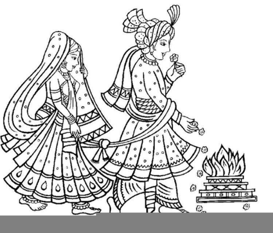 wedding clipart hindu