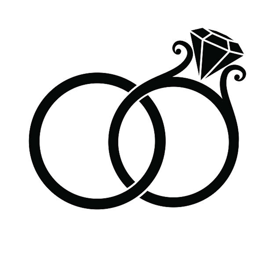 wedding rings clipart marriage