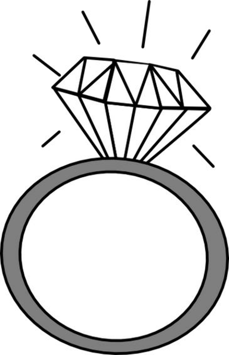 engagement ring clipart green
