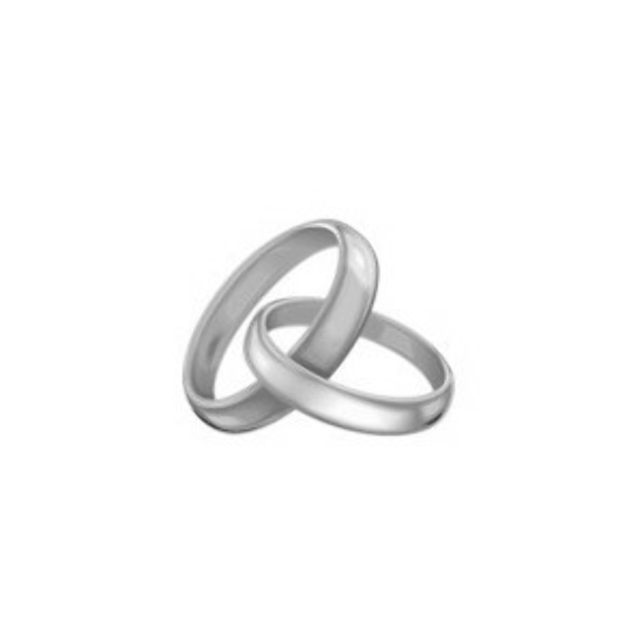 wedding ring clipart entwined
