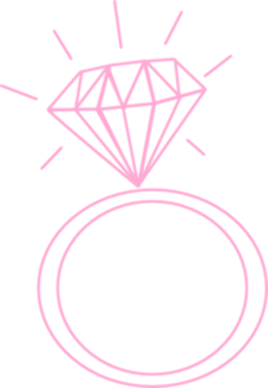 ring clipart pink