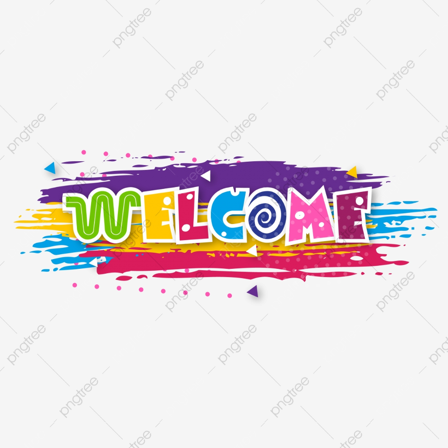 Download High Quality welcome clipart colorful Transparent PNG Images ...