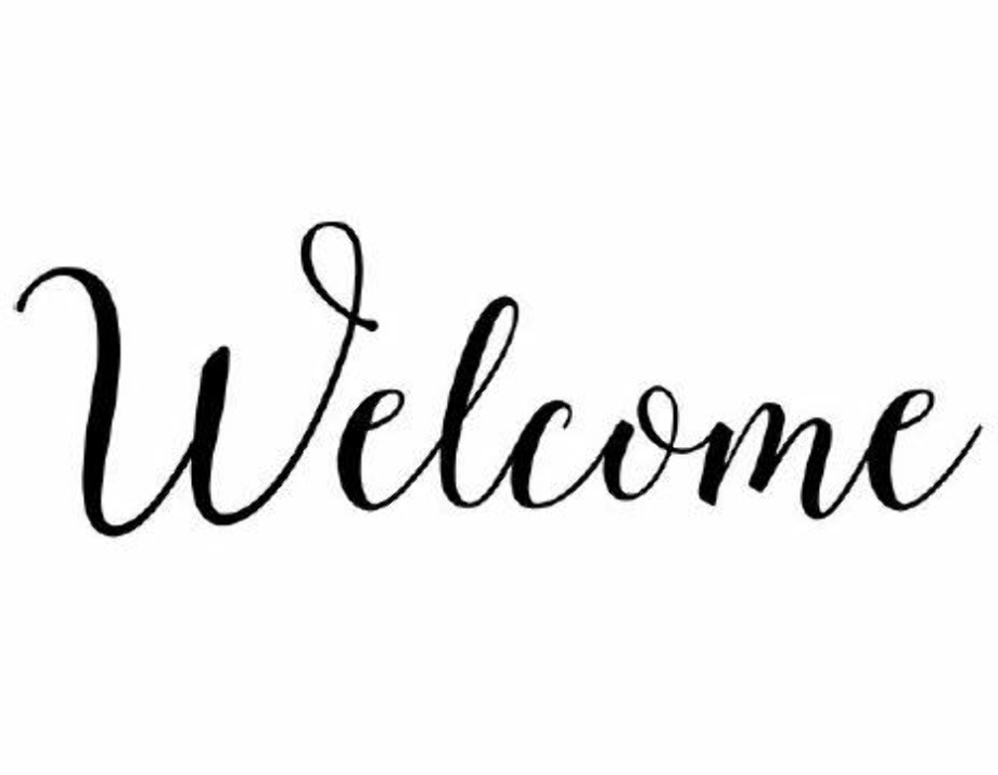 Download High Quality Welcome Clipart Cursive Transparent PNG Images 