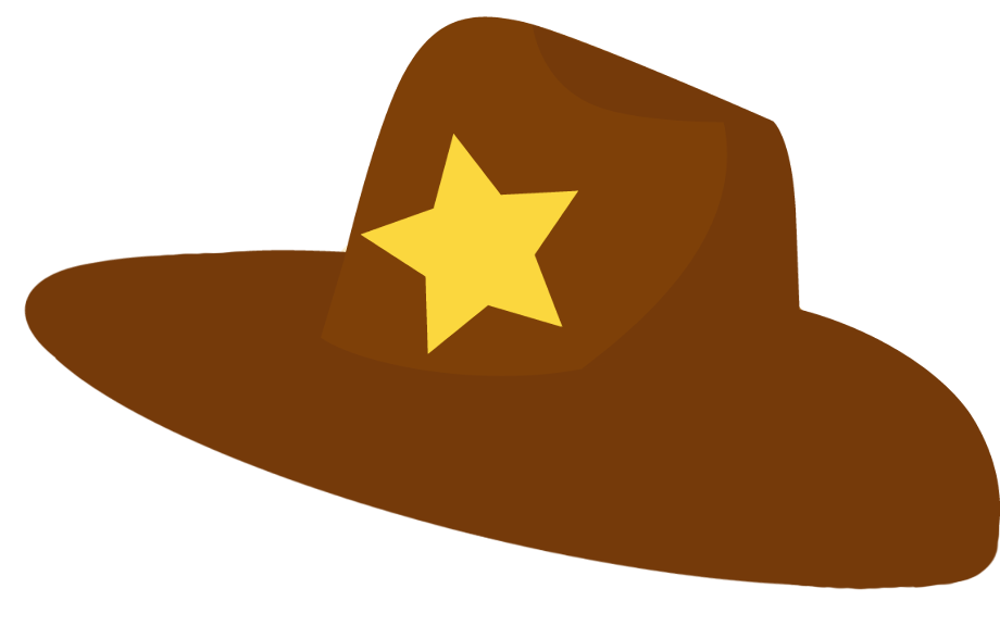 cowboy hat transparent vector