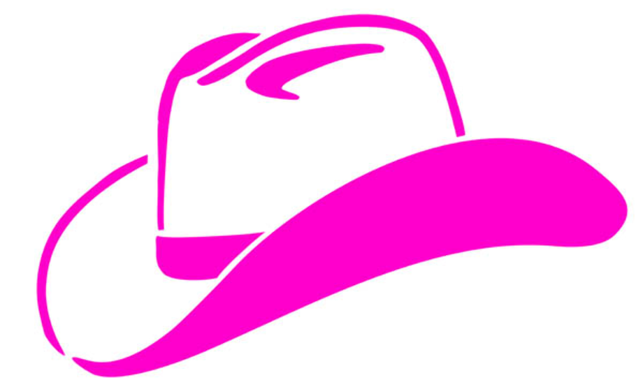 western clipart pink