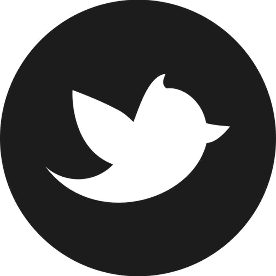 Download High Quality white twitter logo round Transparent PNG Images