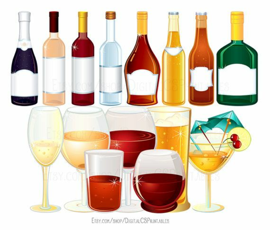 wine clipart alcohol