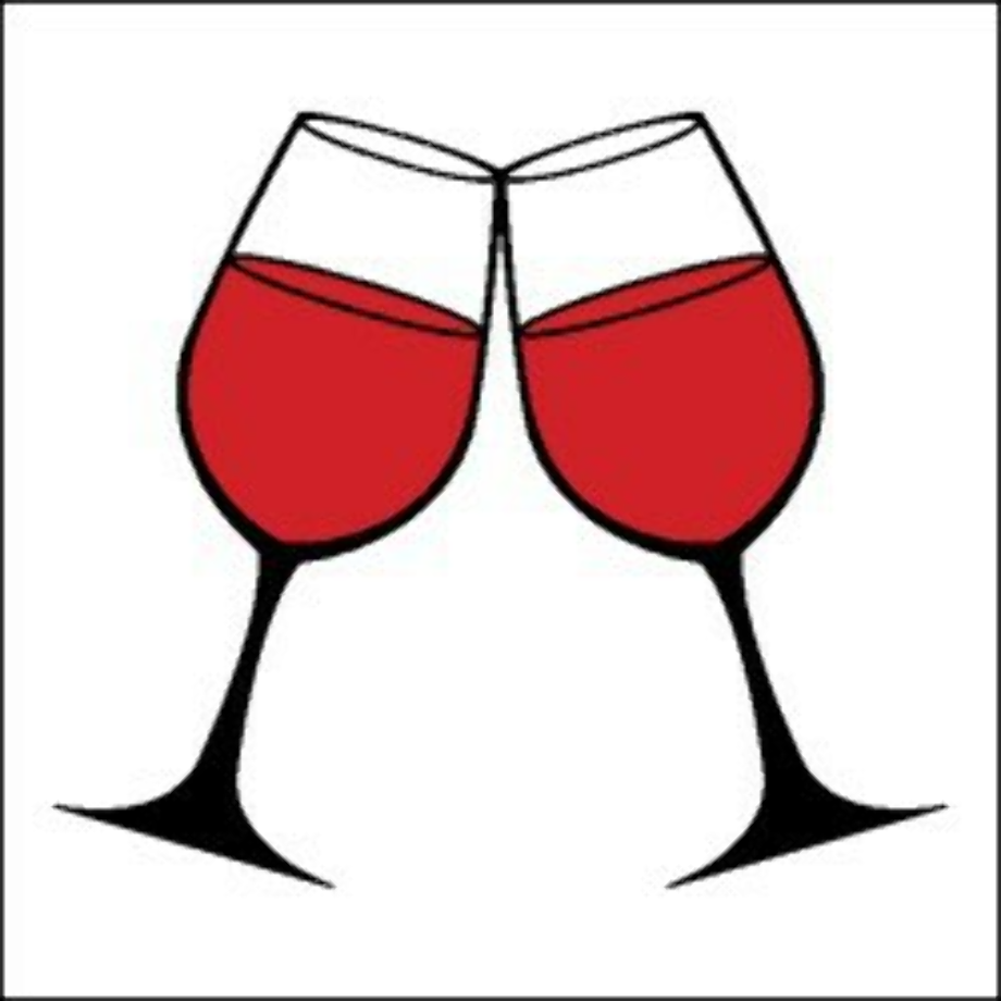 wine glass clipart clinking