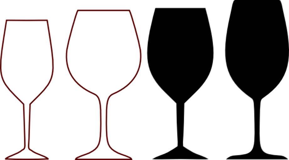 wine glass clipart bottle