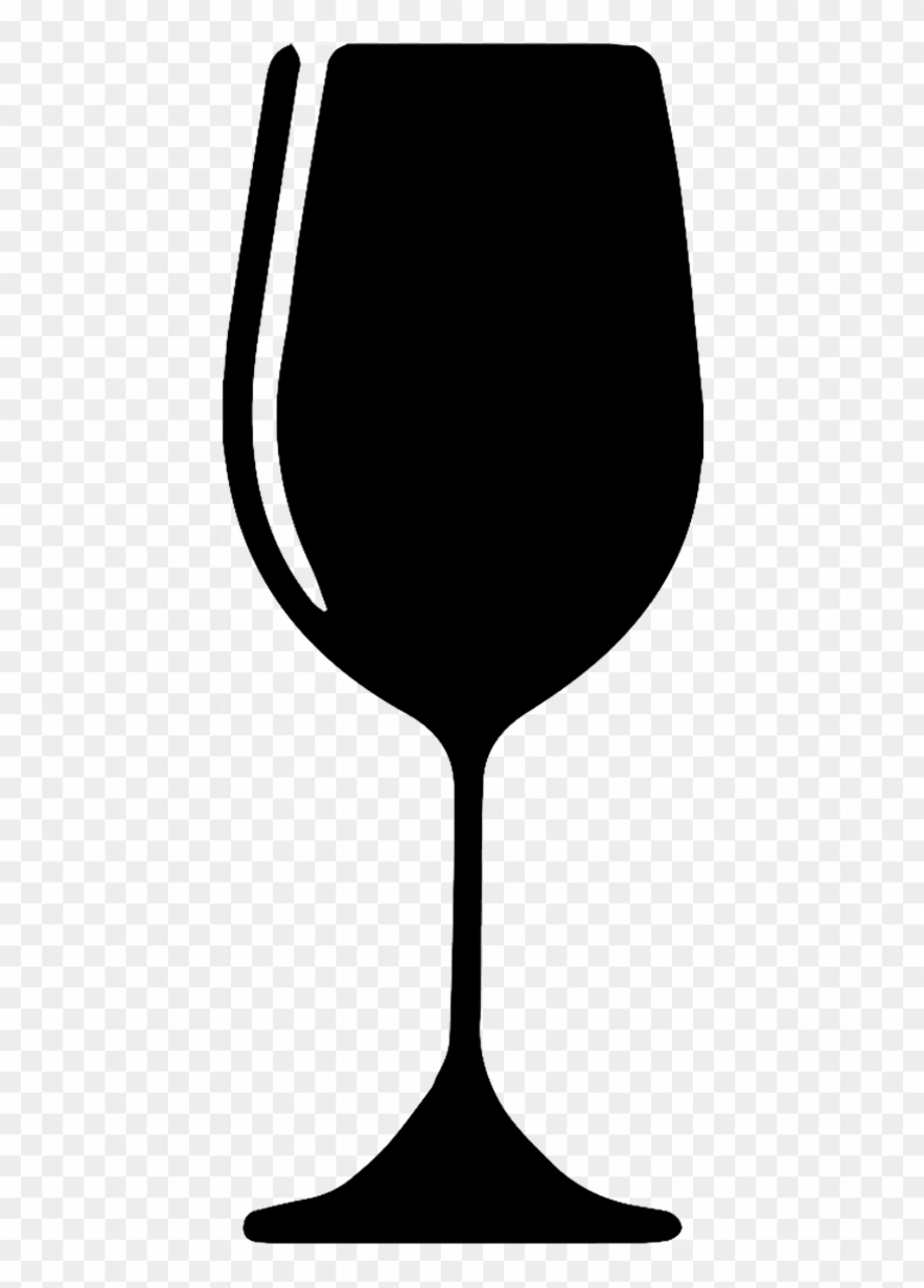 Download High Quality wine glass clipart silhouette Transparent PNG