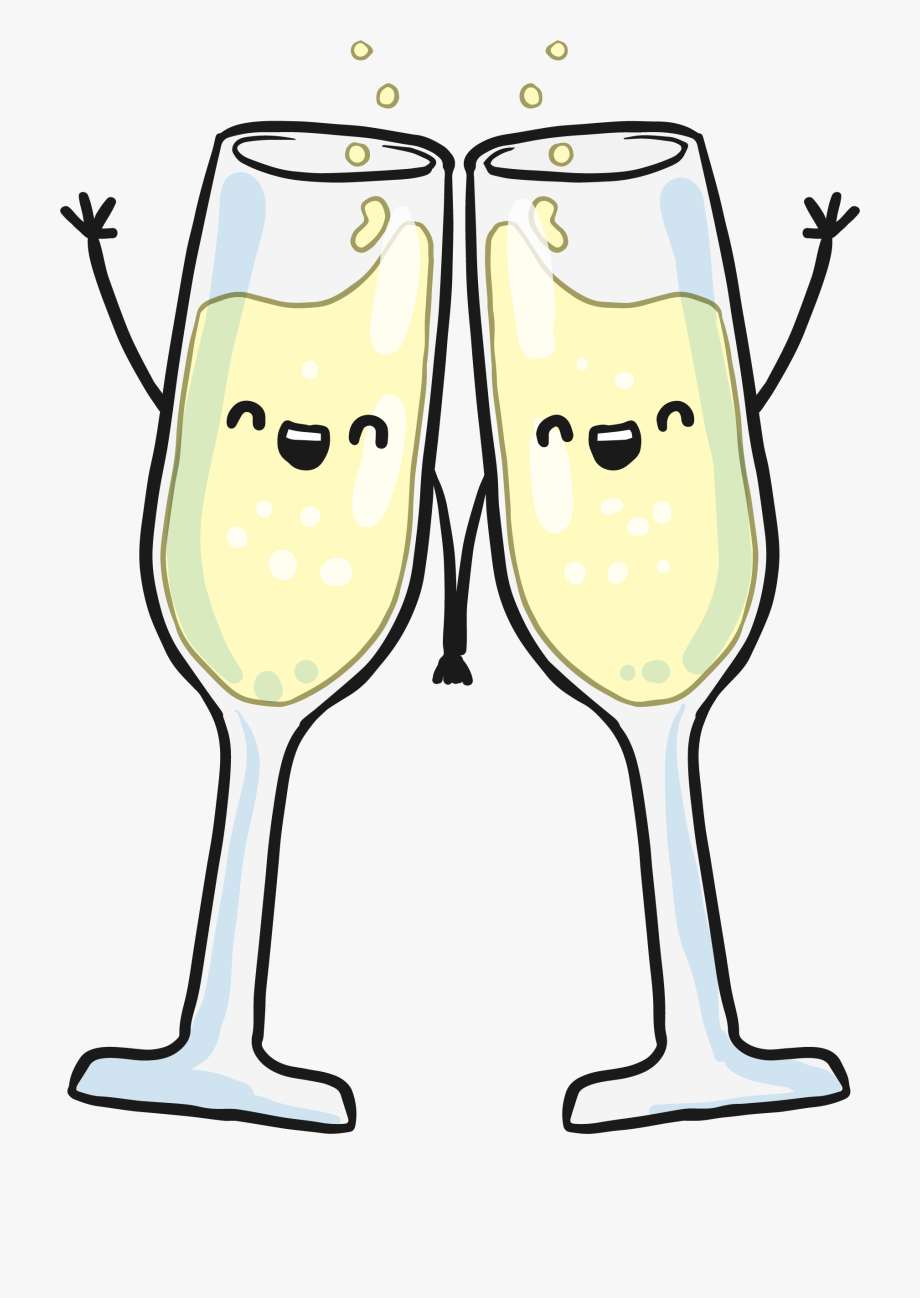 champagne clipart glass