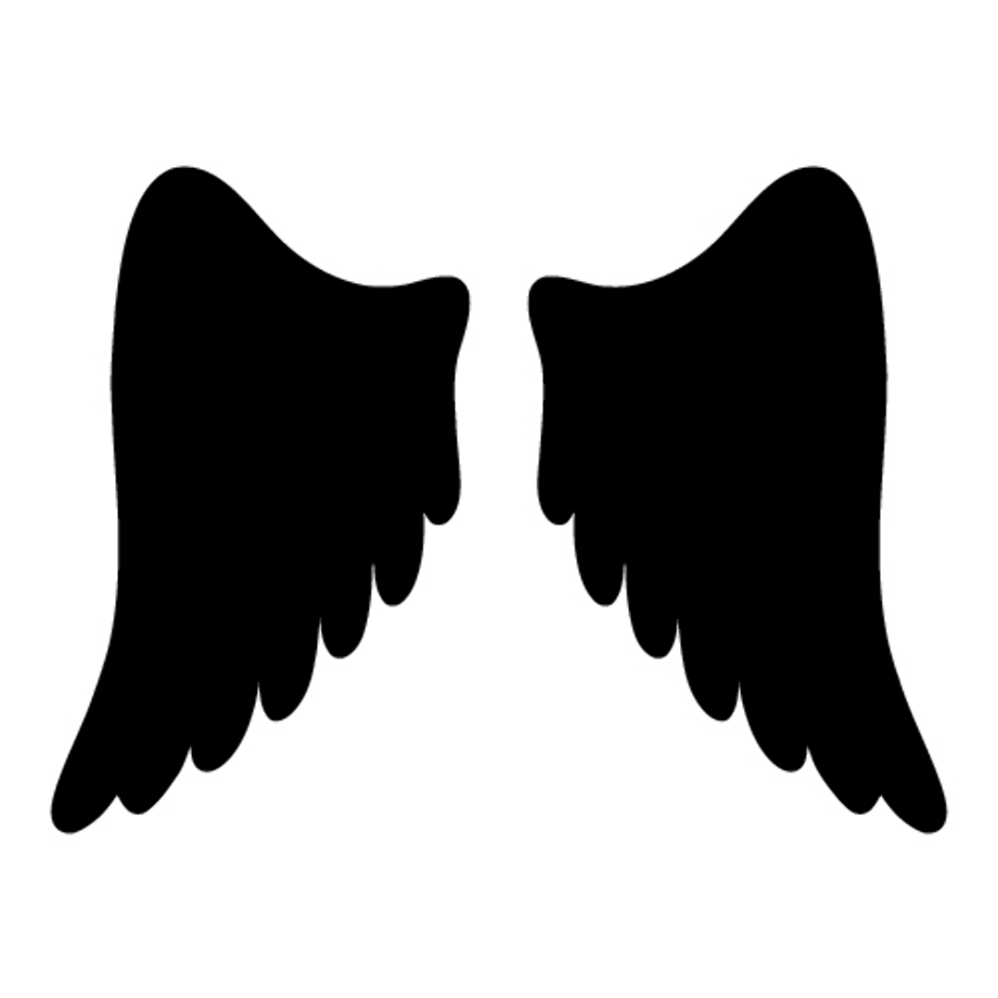 wings clipart silhouette