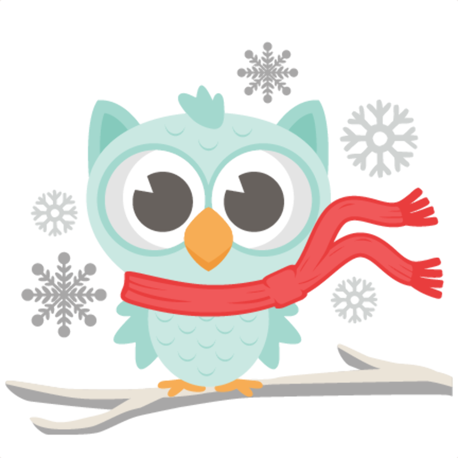 winter clipart owl
