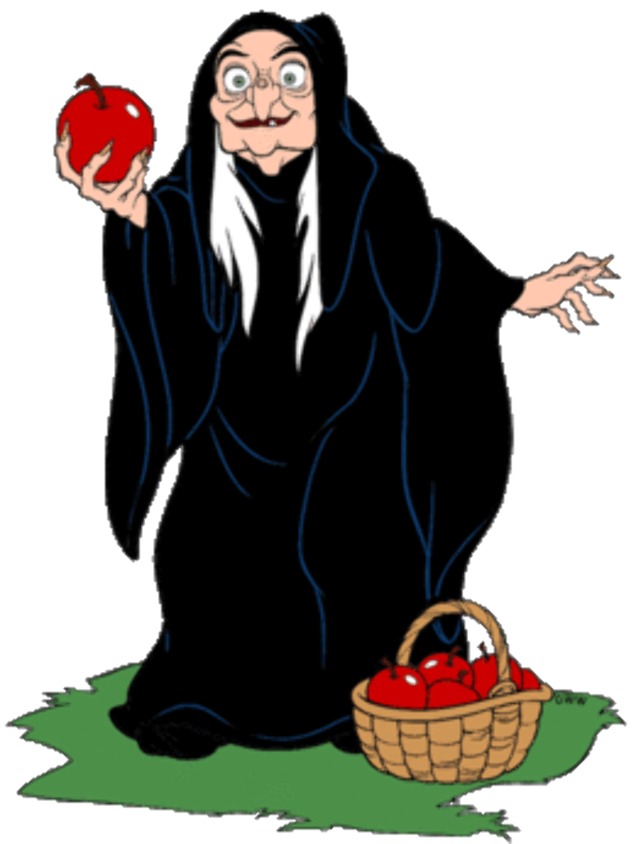 Download High Quality witch clipart snow white Transparent ...