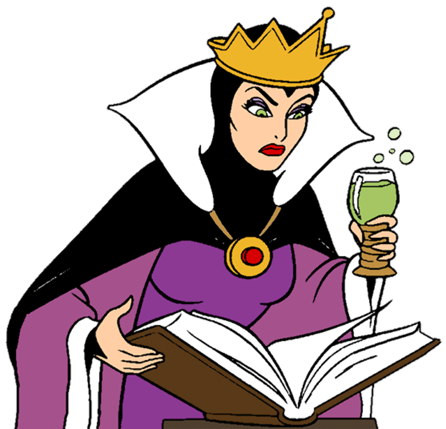 witch clipart snow white