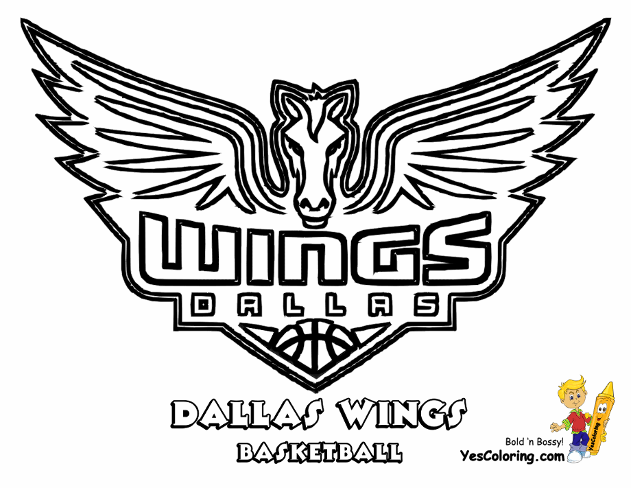 Wnba Coloring Pages Coloring Pages