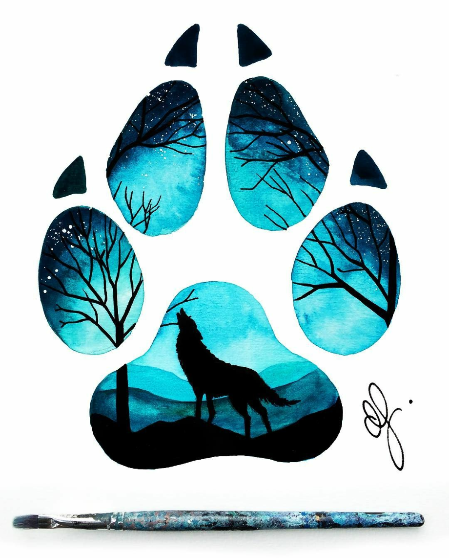 Download High Quality wolf clipart galaxy Transparent PNG Images - Art