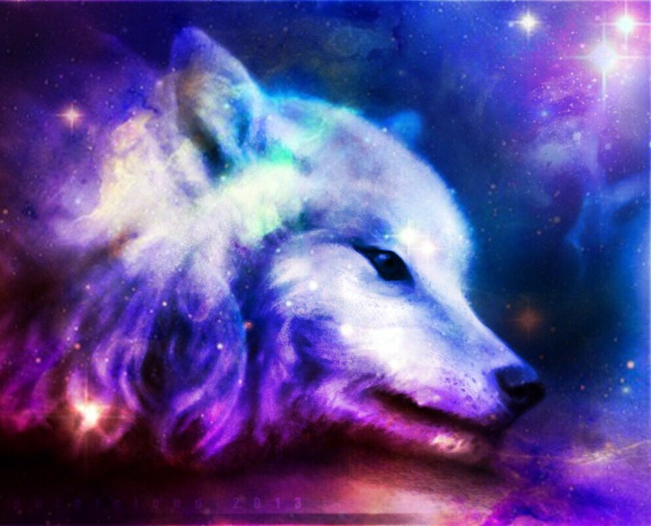 Download High Quality Wolf Clipart Galaxy Transparent PNG Images Art.
