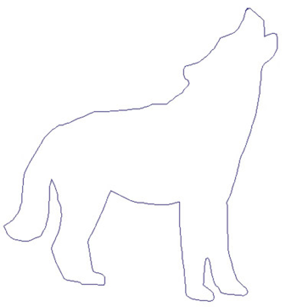 Download High Quality wolf clipart outline Transparent PNG Images - Art ...
