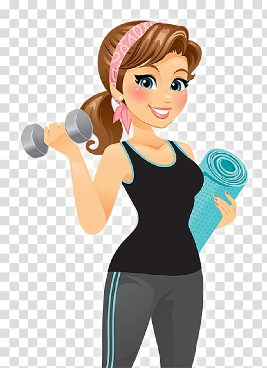 Download High Quality woman clipart fitness Transparent PNG Images
