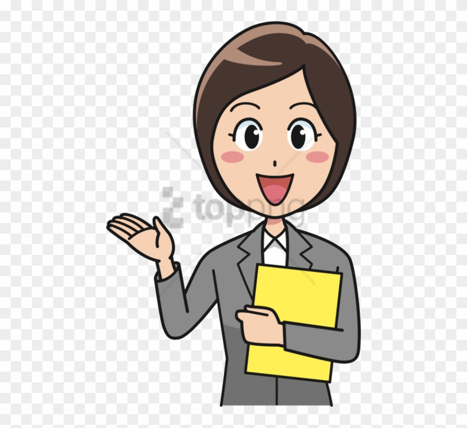 woman clipart office