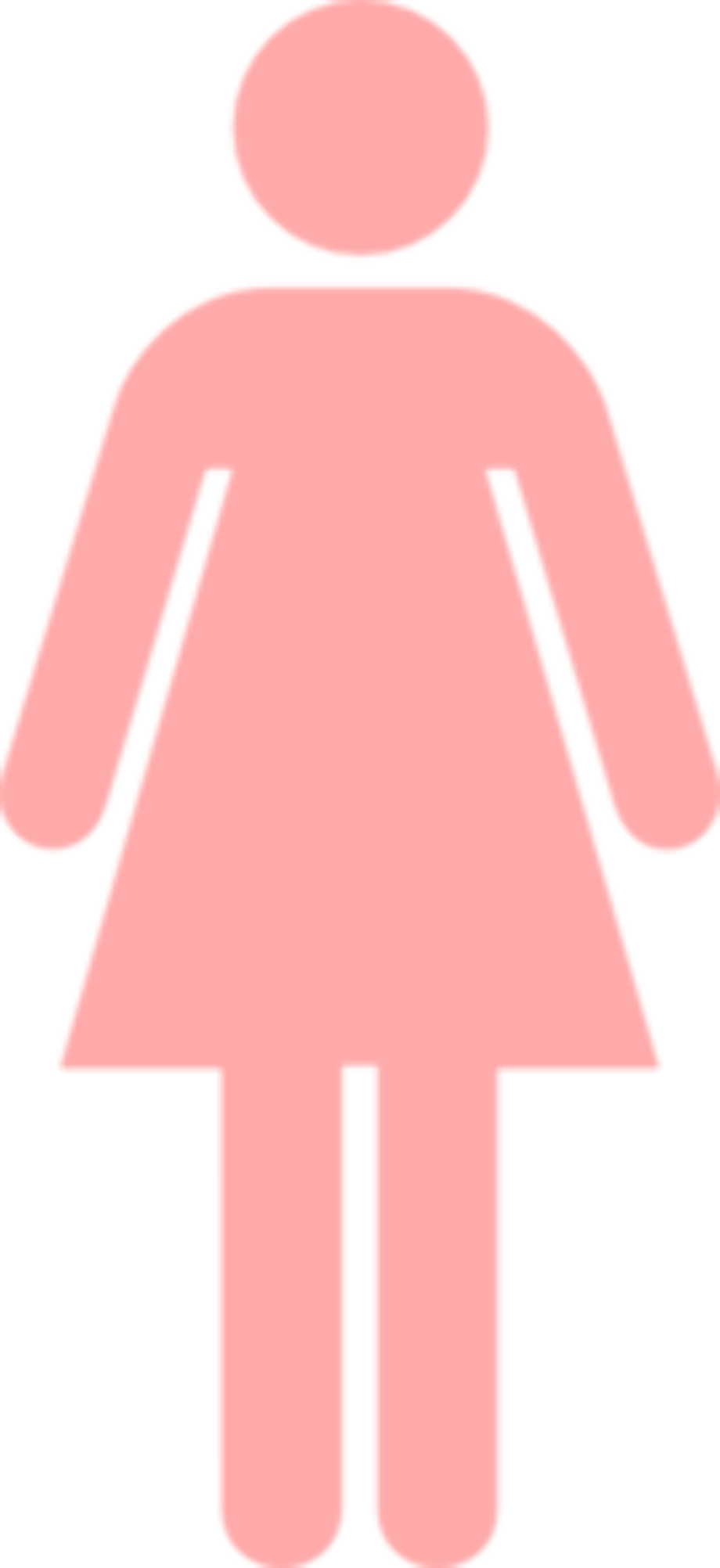 woman clipart pink