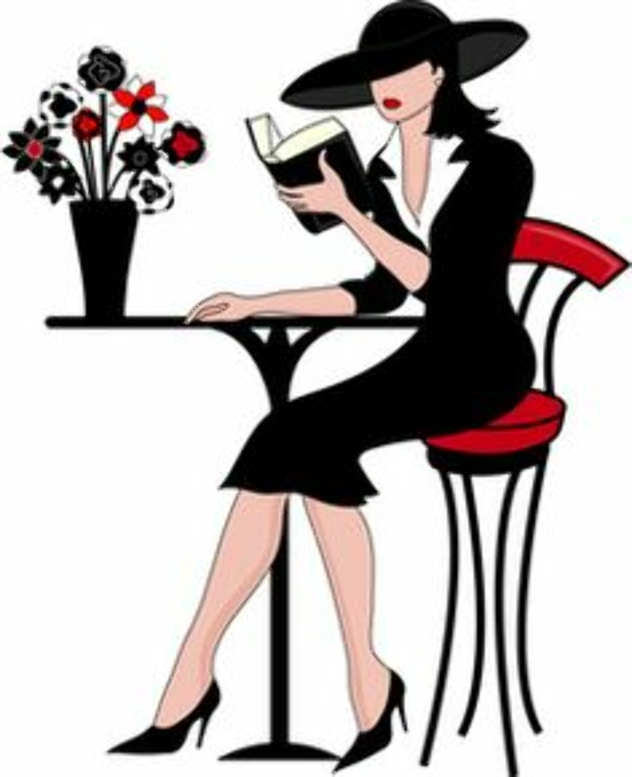woman clipart sophisticated