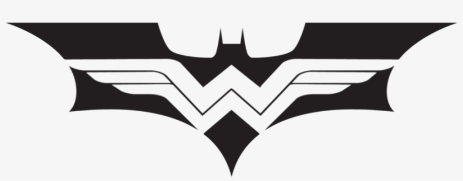 wonder woman logo png batman