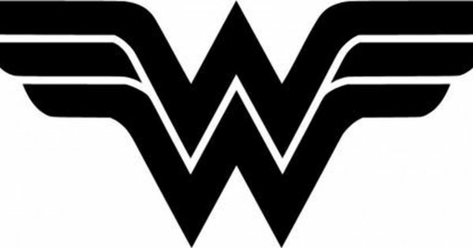 wonder woman logo png silhouette