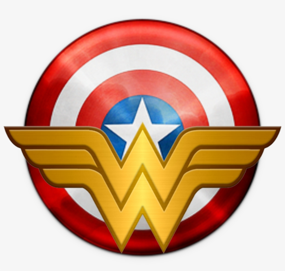 wonder woman logo png captain america