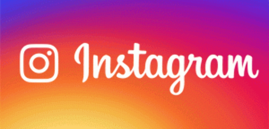 word logo instagram