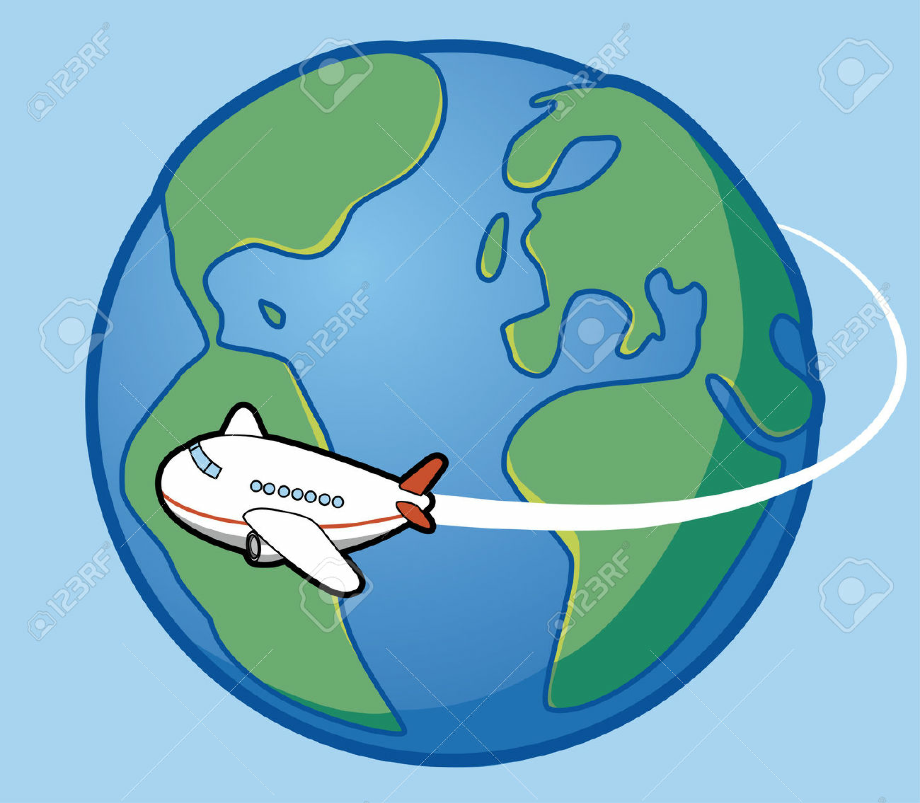 Download High Quality world clipart plane Transparent PNG Images - Art ...