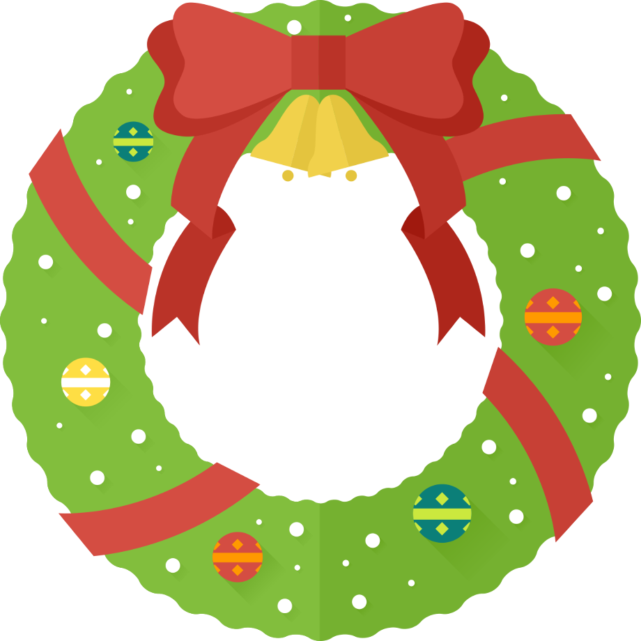 wreath clipart cute