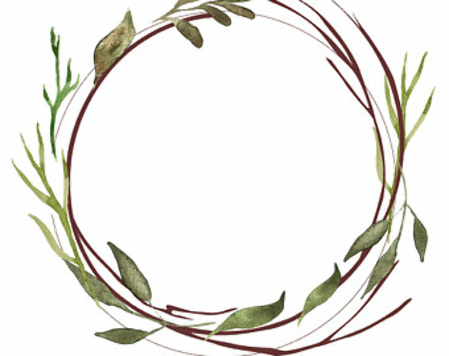 wreath clipart minimalist