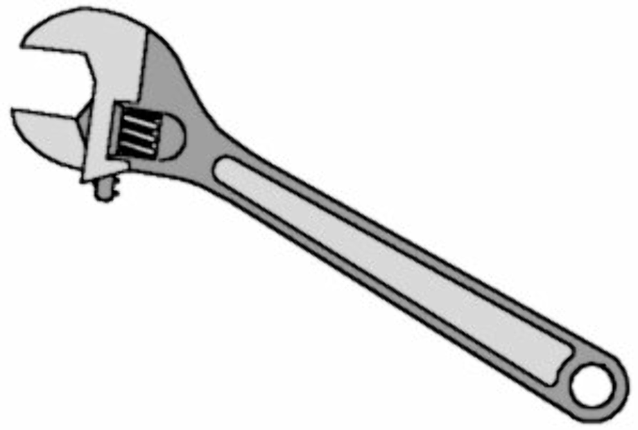 wrench clipart combination