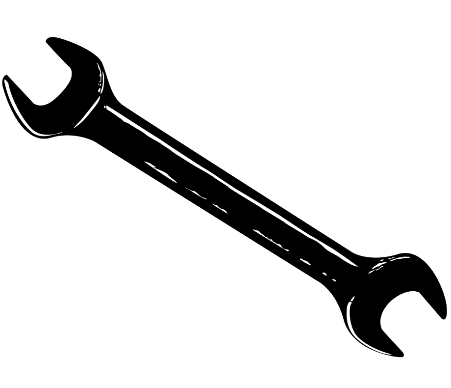wrench clipart open end
