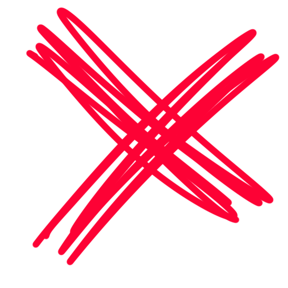 red x transparent animated