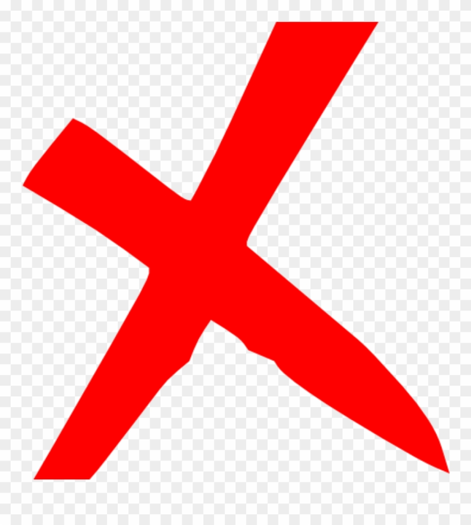 red x transparent vector