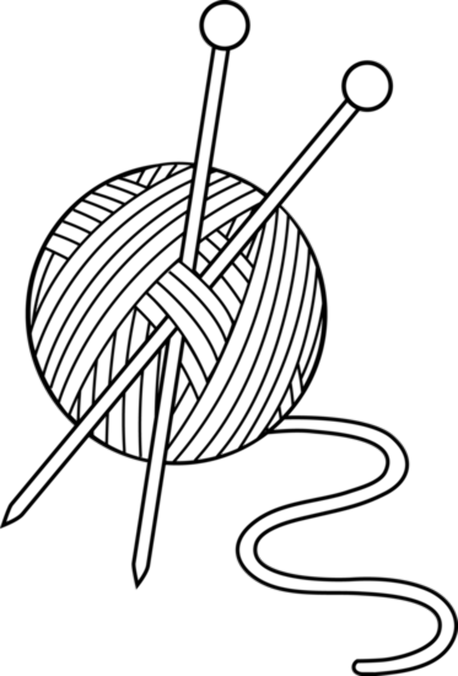 Download High Quality yarn clipart black Transparent PNG Images - Art ...