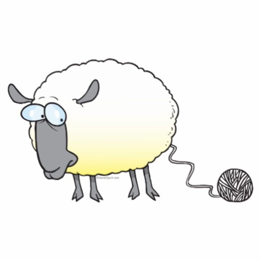 yarn clipart sheep