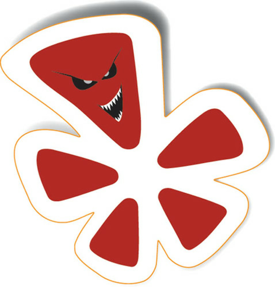 yelp logo clipart 5 star rated