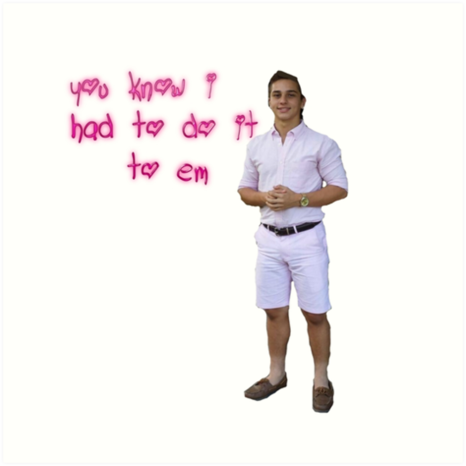 you know i had to do it to em transparent png